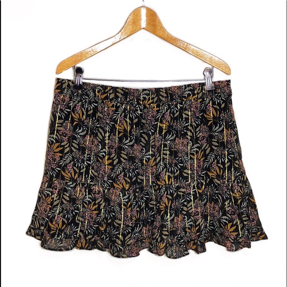 <NWT>Zara Flower Patterned Mini-Dress